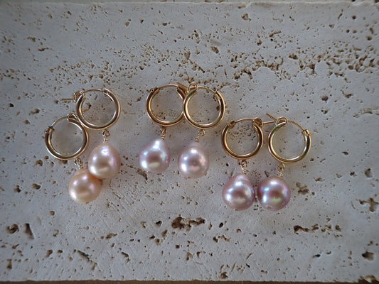Edison pearl huggies